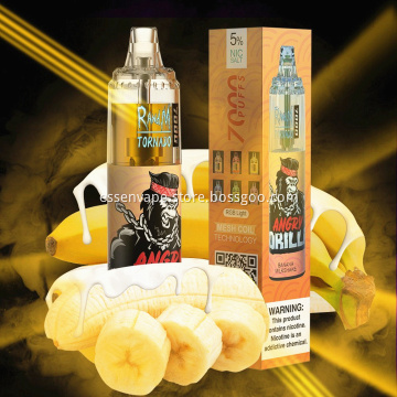 Popular Sale Disposable Vape RandM Tornado 7000Puffs Sweden